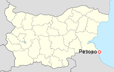Резово карта